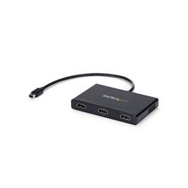 SPLITTER MULTIPLICADOR MST MINI DISPLAYPORT A 3 PUERTOS HDMI - HUB MST - ADAPTADOR MULTIMONITOR - CONCENTRADOR MST DISPLAYPORT 