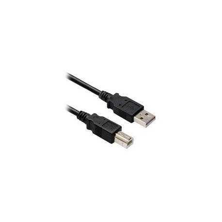 CABLE BROBOTIX USB V2.0 A-B 1.8 M NEGRO BROBOTIX 102327