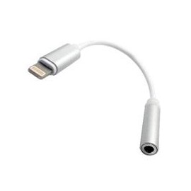 CABLE BROBOTIX LIGHTNING A AUDIO HEMBRA 13CM PARA IPHONE BROBOTIX 170101