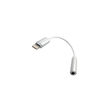 CABLE BROBOTIX LIGHTNING A AUDIO HEMBRA 13CM PARA IPHONE BROBOTIX 170101