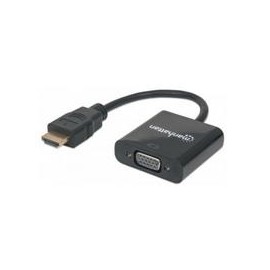 CONVERTIDOR,MANHATTAN,151467, VIDEO HDMI A SVGA, BOLSA MANHATTAN 151467