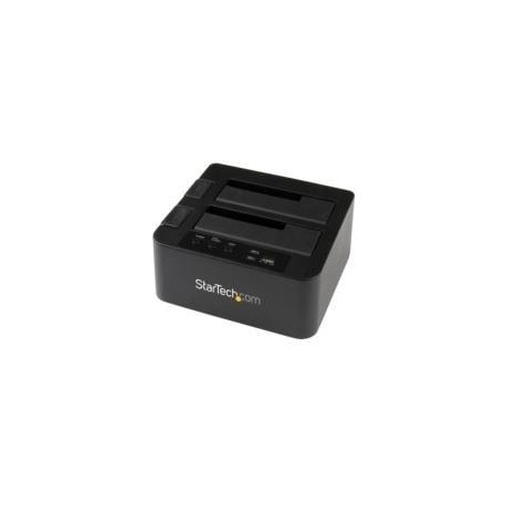 BASE DOCKING STATION ESATA USB 3.0 CON UASP DE 2 BAHIAS PARA DISCO DURO O SSD SATA III DE 2.5 O 3.5 PULGADAS - STARTECH.COM MOD