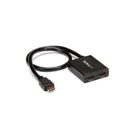 SPLITTER HDMI DE 2 PUERTOS - DIVISOR DE VIDEO HDMI DE 2 PUERTOS - SPLITTER HDMI 4K 30HZ DE 2X1 ALIMENTADO POR USB - STARTECH.CO