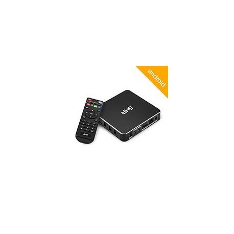 SMART TV BOX GHA / QUAD CORE / 1GB / 8GB / LAN / WIFI / HDMI / AV / CR / SPDIF / ANDROID / NEGRO GHIA GAC-115