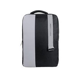 MOCHILA PARA LAPTOP 15.6 PULGADAS CLASSY PERFECT CHOICE NEGRO / GRIS PERFECT CHOICE PC-083979