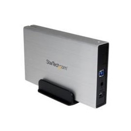 GABINETE EXTERNO USB 3.0 CARCASA DE ALUMINIO PARA DISCO DURO HDD SATA 3 III DE 3.5 PULGADAS UASP - PLATEADO - STARTECH.COM MOD.