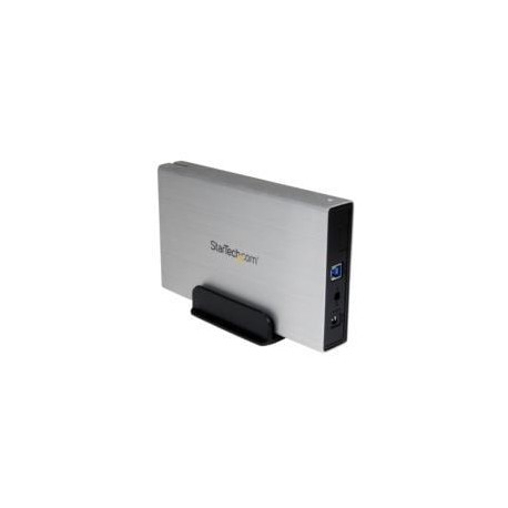 GABINETE EXTERNO USB 3.0 CARCASA DE ALUMINIO PARA DISCO DURO HDD SATA 3 III DE 3.5 PULGADAS UASP - PLATEADO - STARTECH.COM MOD.