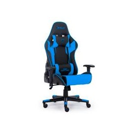 SILLA GAMER OCELOT / COLOR AZUL CON NEGRO / DESCANSA BRAZOS AJUSTABLES / RECLINABLE 90-155 GRADOS / SOPORTA HASTA 150KG OCELOT 