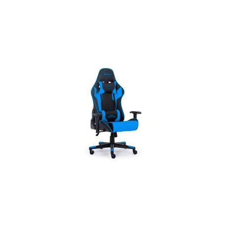 SILLA GAMER OCELOT / COLOR AZUL CON NEGRO / DESCANSA BRAZOS AJUSTABLES / RECLINABLE 90-155 GRADOS / SOPORTA HASTA 150KG OCELOT 