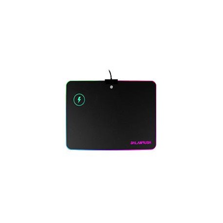 MOUSE PAD GAMER BALAM RUSH MOUSEPAD HEIMDALL / LUZ RGB / CONTROL RGB CAPACITIVO / CARGA INALAMBRICA / NEGRO / BR-922999 BALAM R