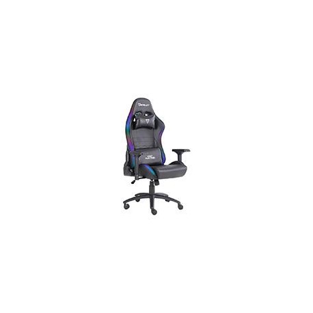 SILLA GAMER OCELOT GAMING RGB / BASE AJUSTABLE DE METAL / DESCANSA BRAZOS AJUSTABLES DE 4 DIMENSIONES / ANGULO DE INCLINACION 1